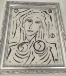 Renouveau toile brodée Laurence&nbsp;Wagon